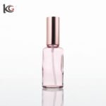 Wholesale 30ml & 50ml pink glass spray bottles for cosmetics, perfumes, and essential oils; press-type spray dispensers, portable. - Image 6