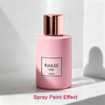 In stock Transparent glass cylindrical perfume bottle, snap-on spray bottle, 50ml, cosmetic refill bottle. - Image 13